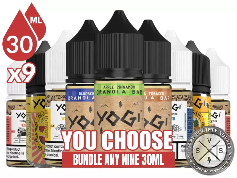 YOGI Salt Bundle 9x30ml (270ml)