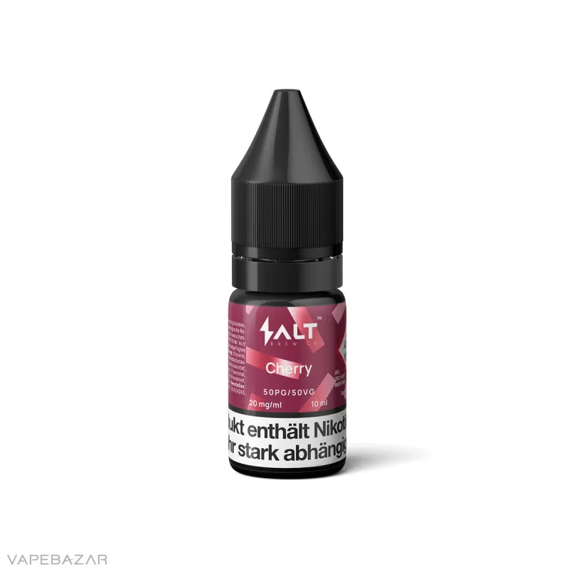 Salt Liquid – Cherry - VapeApe; 20mg/ml - Image 3