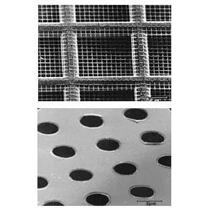 Ultrathin Carbon on Quantifoil®, Orthogonal Array of 2µm Diameter Holes with about 2µm Separation – (R 2/2) - 200 Mesh, 300 Mesh; Copper, Gold; pkg/10, pkg/100 (8651F2)