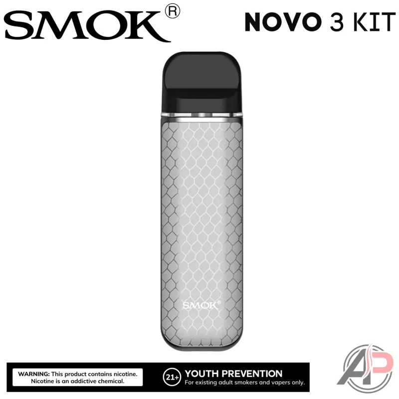 Smok Novo 3 25w Pod System Starter Kit Device - 7-color carbon fiber, Black Carbon Fiber - Image 2