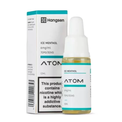 Ice Menthol E-Liquid Atom Series by Hangsen (10ml) - 0mg