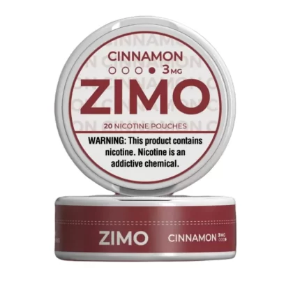 ZIMO Cinnamon Nicotine Pouches - Nicotine Avail#8mg>6mg>3mg