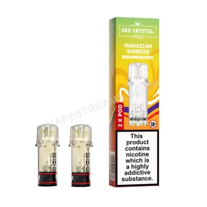 SKE Crystal Plus Hawaiian Sunrise Prefilled Pod - Vapestreams Co