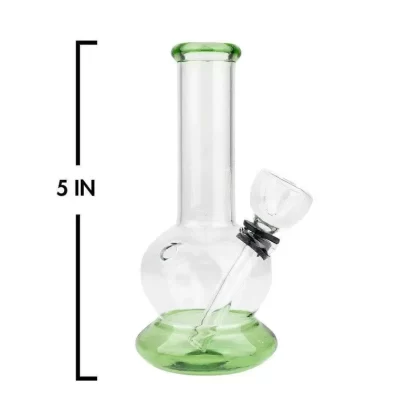 Portable Two Tone Carb Bong – 5in