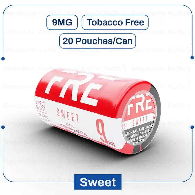 Buy FRE Sweet 9MG Nicotine Pouches Online | Electronicpuffs