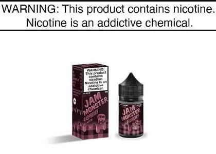 RASPBERRY BY JAM MONSTER SALT NIC 30ML - Vapejuice