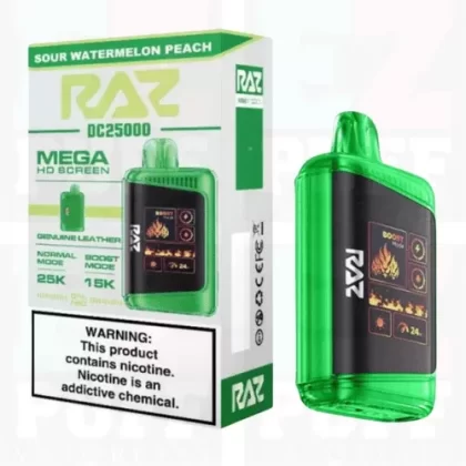 Sour Watermelon Peach – RAZ DC25000 – By Geekvape
