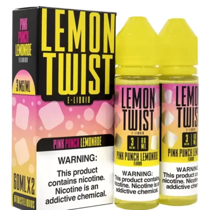 Twist Pink Punch Lemonade E Liquid 60ml - 0mg