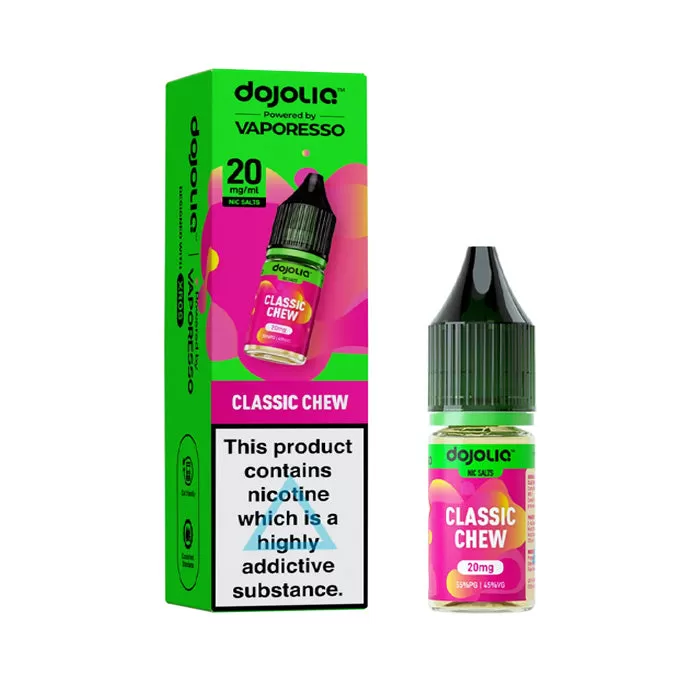 Classic Chew Nic Salt E-Liquid by Vaporesso Dojoliq - 20 mg - High Strength