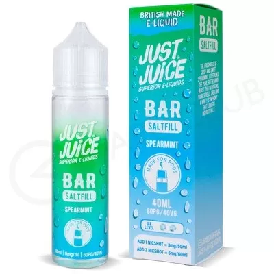 Spearmint Saltfill E-Liquid by Just Juice Bar 40ml