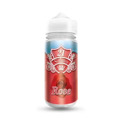 Rose 100ml Shortfill Eliquid by 21 Salutes