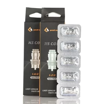 GeekVape NS 1.2/1.6 ohm Coils – GeekVape Flint Kit Coils – 5pcs - Vapestorm Co