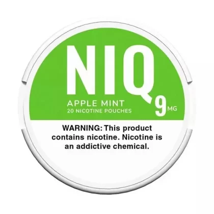 Apple Mint NIQ Nicotine Pouches - provape_eliquid_nicotine_qty#6mg>9mg>12mg (14DC0A)