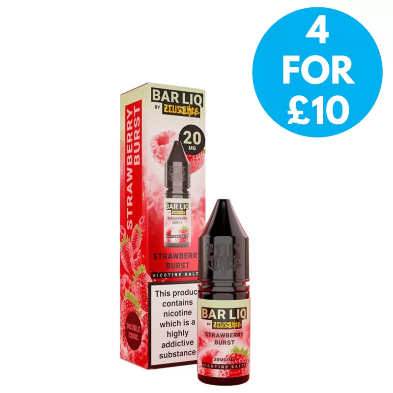 20mg Zeus Juice Bar Liq 10ml Nic Salt - Vape Co