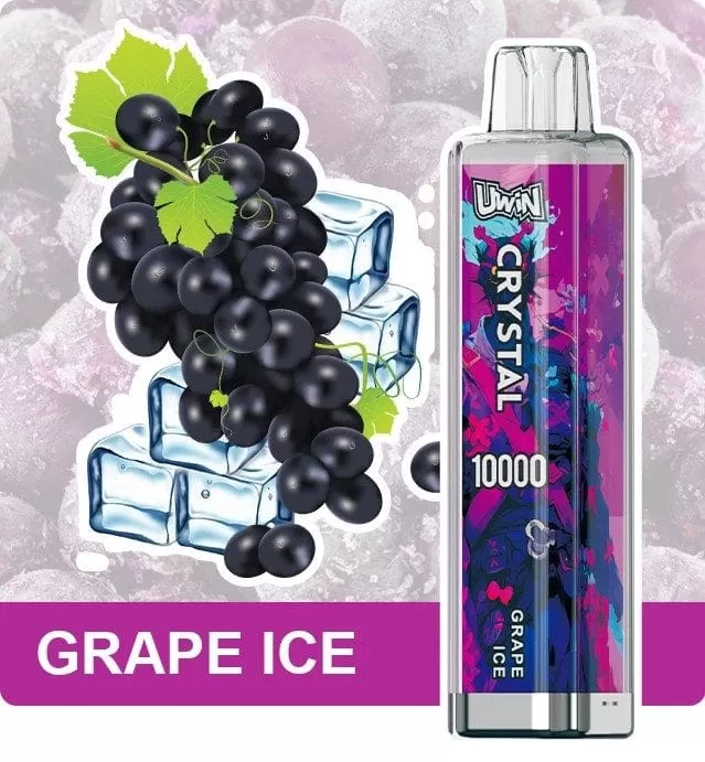Uwin Crystal 10K | 10000 puffs, 0-5% strength, wholesale bulk disposable vape - Aiviouvapes - Image 3