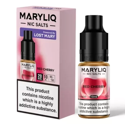 RED CHERRY NIC SALT E LIQUID BY MARYLIQ