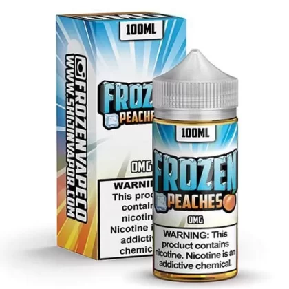 Shijin Frozen Series Peaches Vape e-Liquid 100mL - Beyondvape