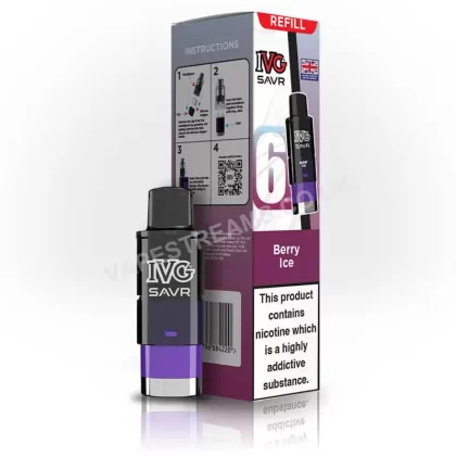 IVG SAVR Berry Ice Prefilled Pod - Vapestreams Co