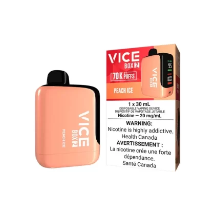 VICE BOX 2 DISPOSABLE – PEACH ICE
