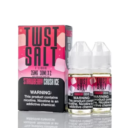TWST Salt E Liquid - Ice Strawberry Crush - 60ml - 50mg