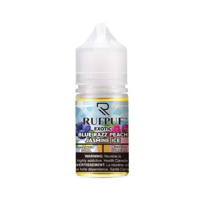 RUFPUF (Exotic Series)— Blue Razz Peach Jasmine Ice—(20/35/50)mg - Vape Product, Vape Product