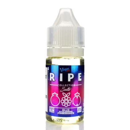 Blue Razzleberry Pomegranate by Vape 100 Ripe Collection Salts 30mL - Vaporider Deals