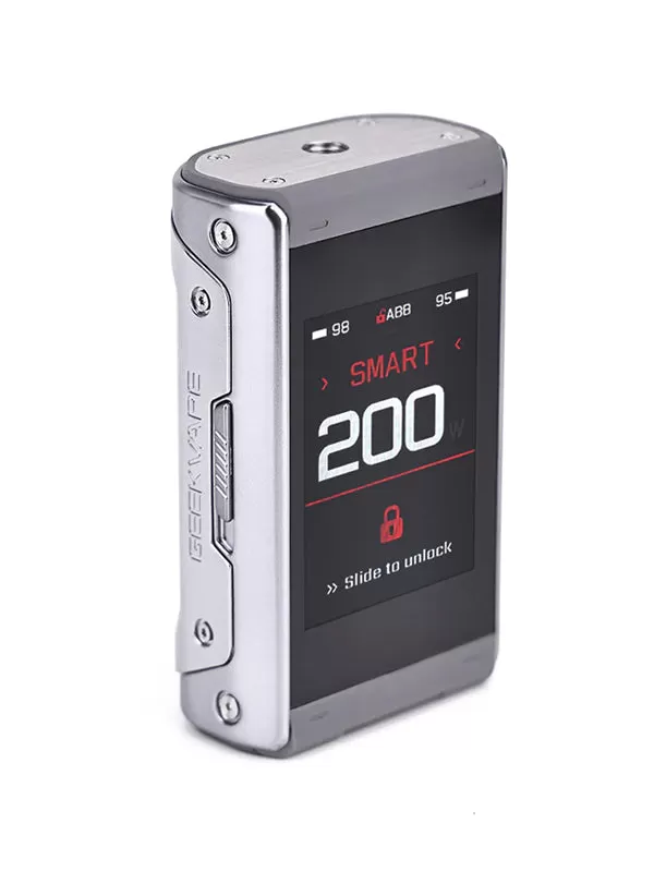 Geekvape T200 Mod 200W - Silver, Blue - Image 3