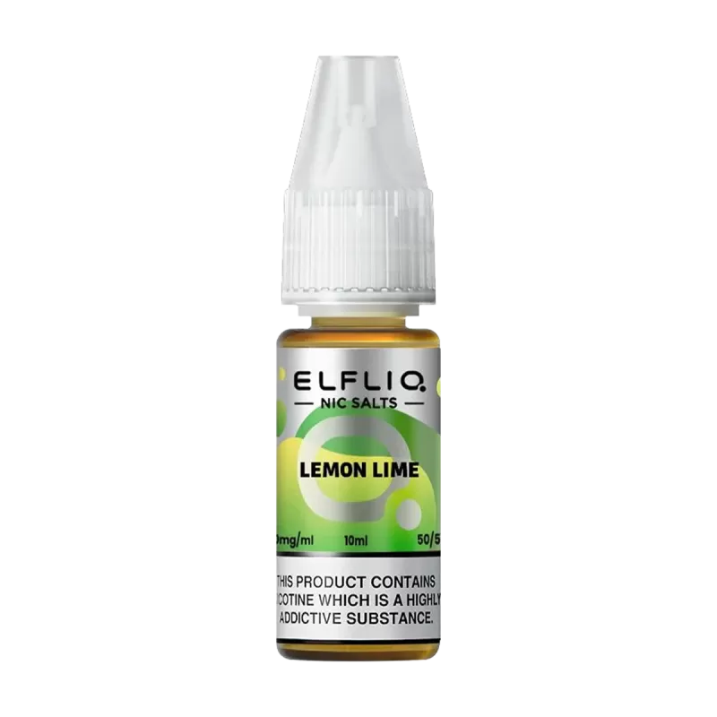 Lemon Lime Elfliq Nic Salt by Elfbar - 10ml - Vape Product, Vape Product