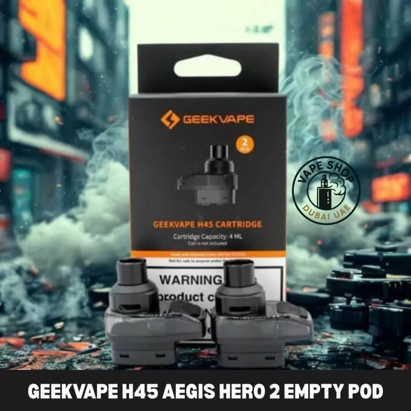 Geekvape H45 Aegis Hero 2 Empty Pod in Dubai - Vapeshopdubaiuae