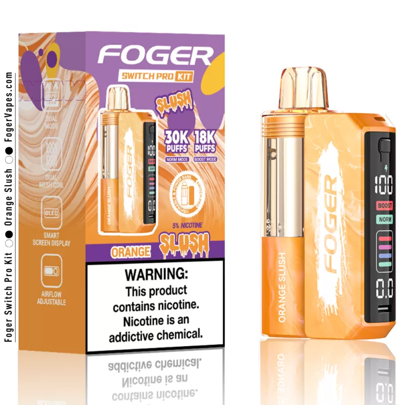 Orange Slush – Foger Switch Pro Kit 30K Puffs - Image 3