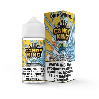 CANDY KING - Sour Straws - 100ML E-Liquid - 0MG