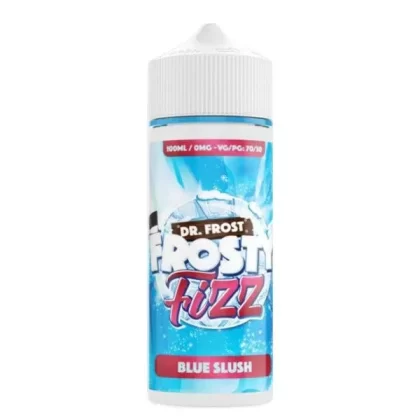 BLUE SLUSH E LIQUID BY DR FROST – FROSTY FIZZ 100ML 70VG