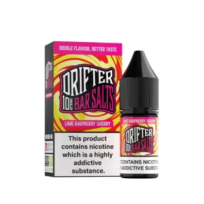 Drifter Bar Nic Salt 10ml E-Liquid – Lime Raspberry Cherry