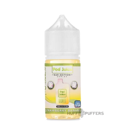 Pod Juice PJ5000 – Strawberry Banana 30mL - Nicotine Strength#35mg>55mg