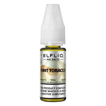 ElfLiq Mint Tobacco Nic Salt Vape Juice 10ml