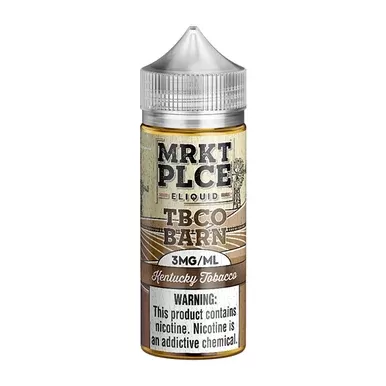 Kentucky Tobacco by TBCO Barn 100ml - Nicotine Level#0mg>3mg>6mg>12mg