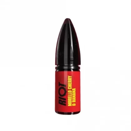 Riot Squad Riot X Morello Cherry & Banana Nic Salt E Liquid – Riot X (10ml)