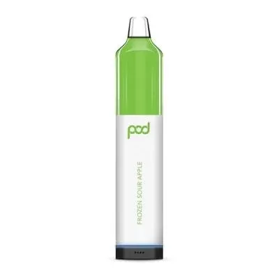 Pod Mesh Frozen Sour Apple V2 5500 Puffs Disposable Vape