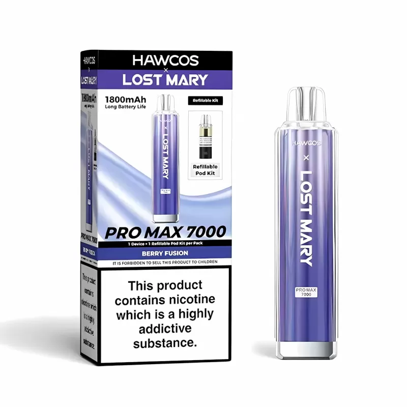 Hawcos x Lost Mary Pro Max 7000 Pod Kit - Kiwi Passion Fruit Guava