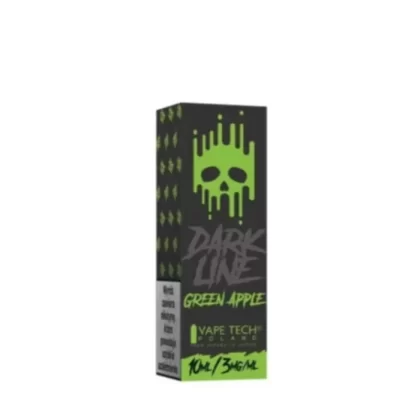 Liquid Dark Line 3mg Green Apple 10ml