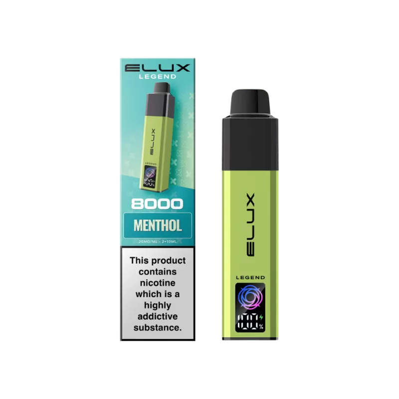 Elux Legend 8000 Prefilled Pod Kit Menthol
