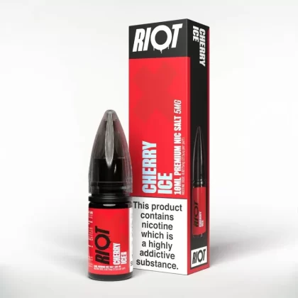 RIOT X CHERRY ICE 10ML NIC SALT E-LIQUID