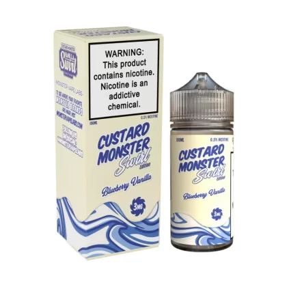 Custard Monster Swirl Blueberry Vanilla eJuice - Vape Product; Vape Product, Vape Product (6A4FB1)