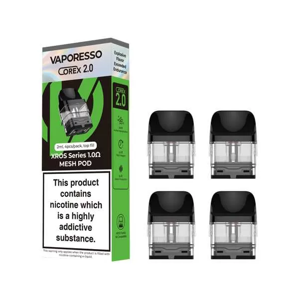 Vaporesso Xros Corex 2.0 Replacement Pods (4 Pack) - Vape Co - Image 3