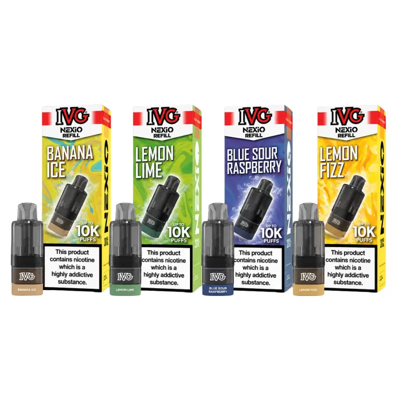 IVG Nexio Prefilled Pods - Hub Blast