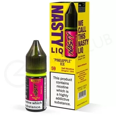Pineapple Ice Nic Salt E-Liquid by Nasty Liq - Ecigpremium