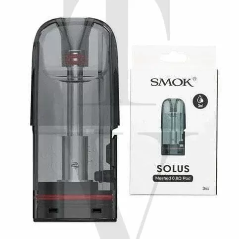 SMOK SOLUS REPLACEMENT PODS - Ohm#0.9 Ohm Meshed
