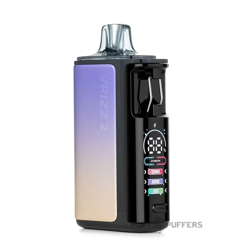 Voopoo Vrizz 2 - Color#Azure>Black Leather>Blue Leather>Onyx Black>Pink Leather>Sunrise Green>Sunset Purple>White Leather