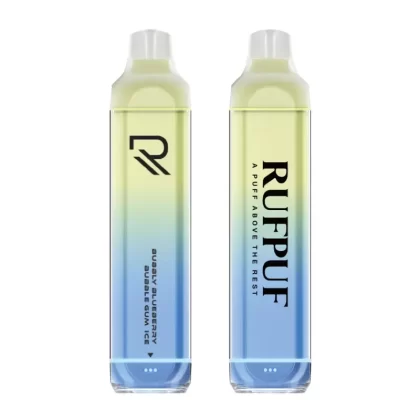 RufPuf Bubbly Blueberry Bubble Gum Ice Disposable Vape 50mg – 7500 Puffs
