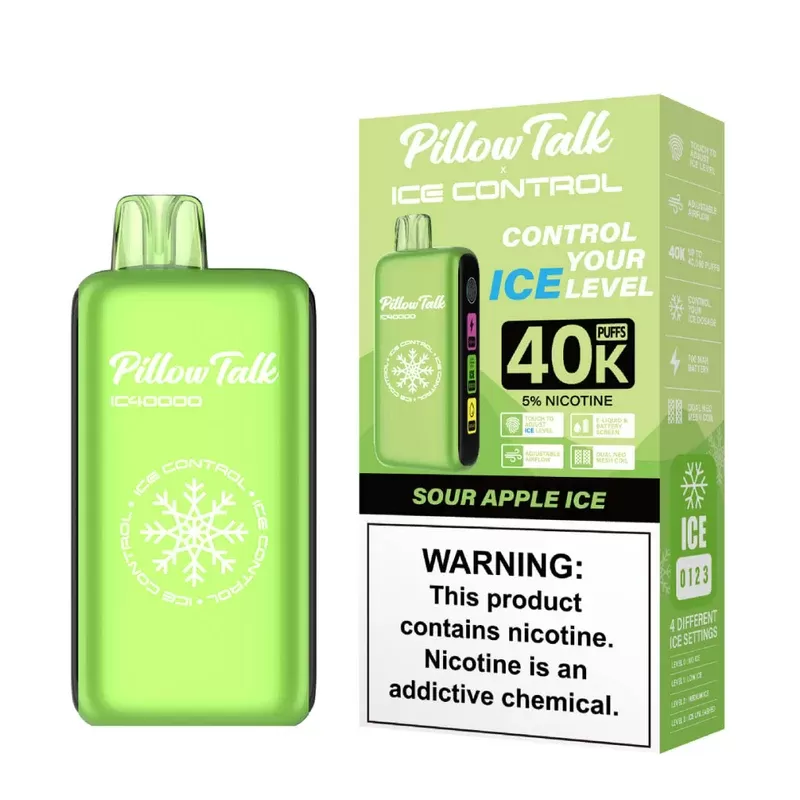Sour Apple Ice – Pillow Talk Ice Control IC40000 - Ejuicewarehouse